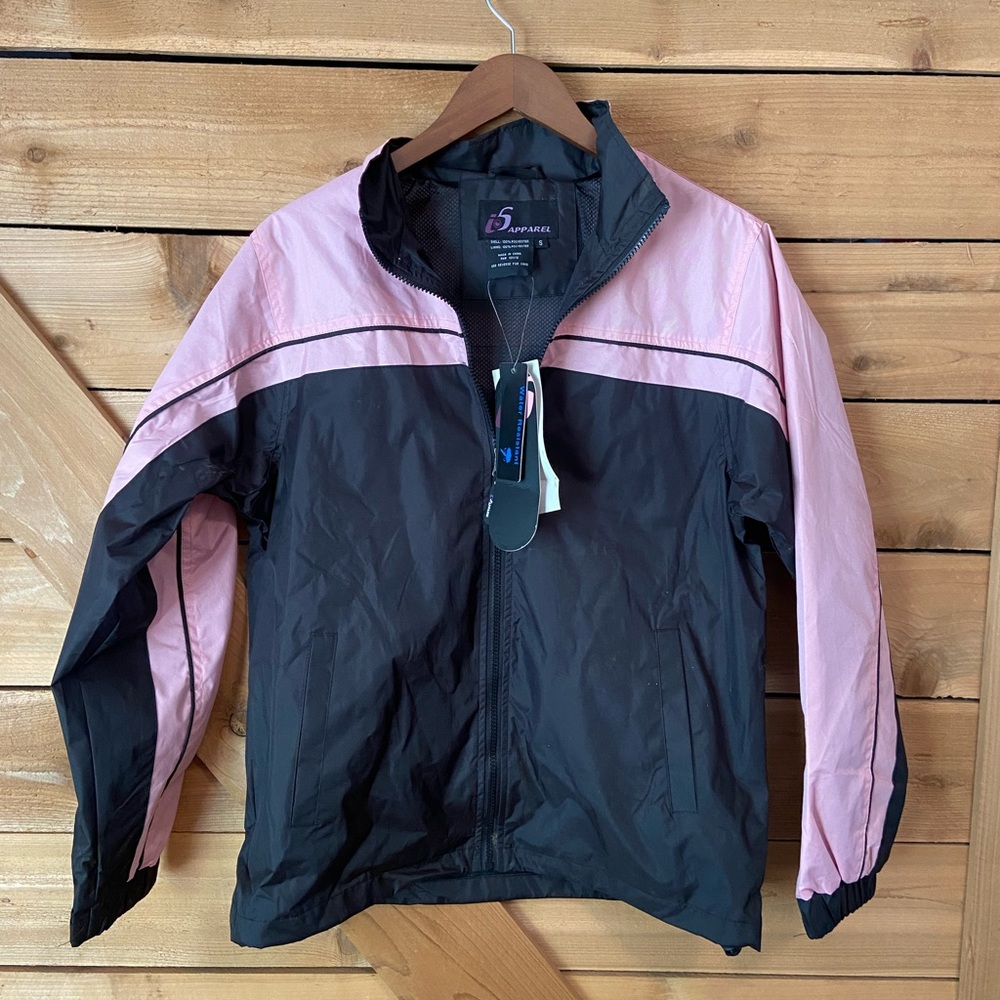 I5 Apparel Black and Pink Smart Jacket
